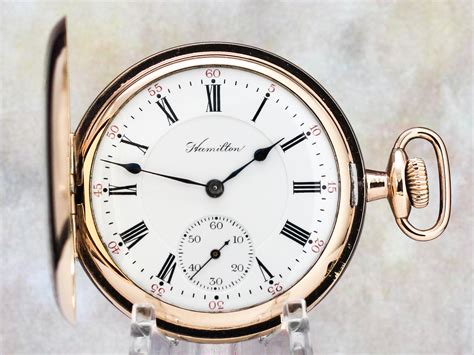 Roger - 14K Gold. . Hamilton pocket watch catalog